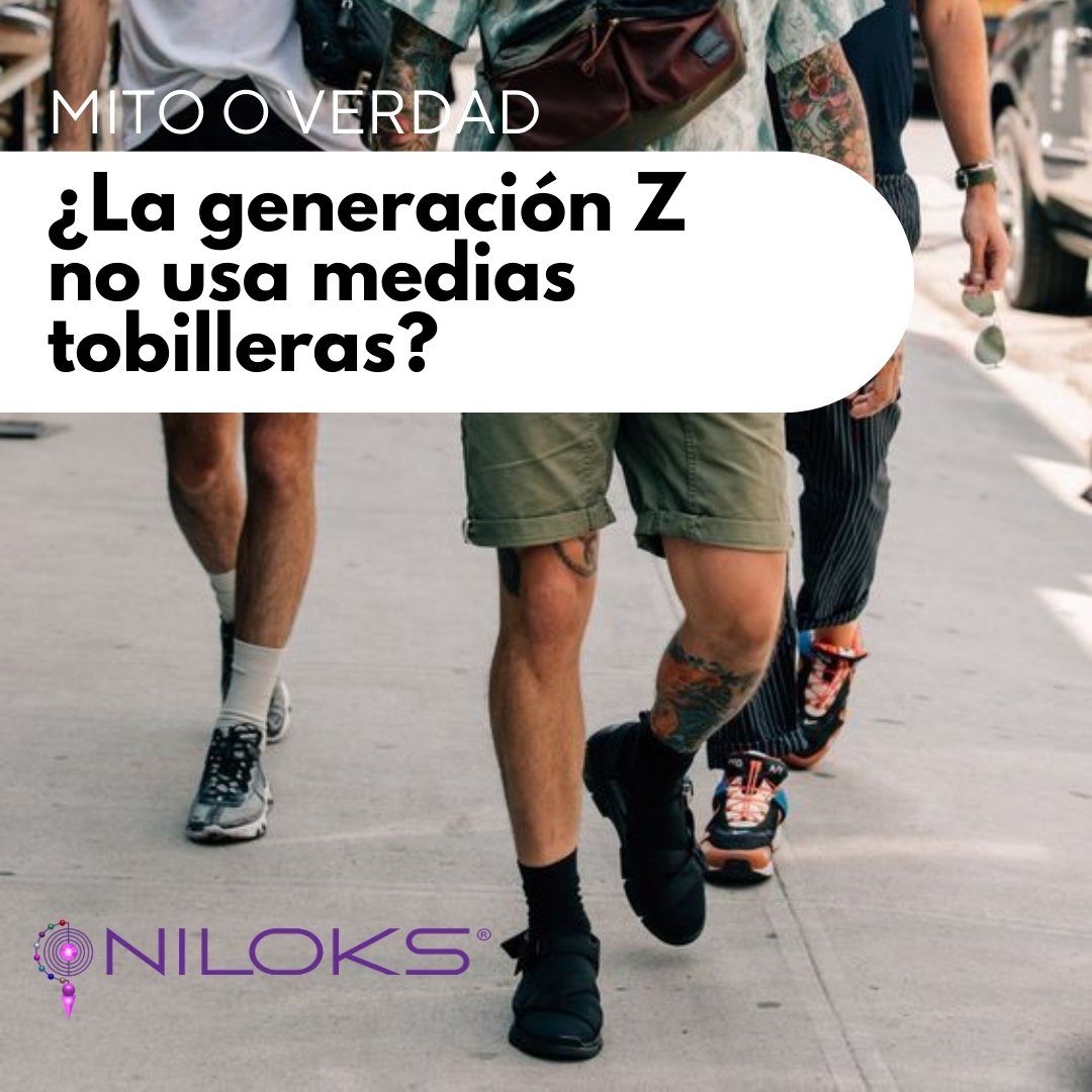 ¿La generación Z no usa medias tobilleras?