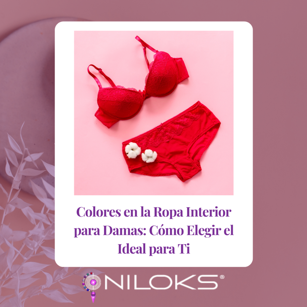 Colores en la ropa interior para damas